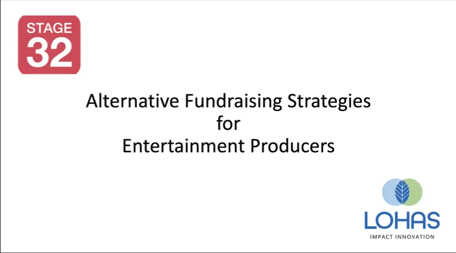 Rick Davis Joins Stage 32 to Discuss Alternative Fundraising Strategies for Producers